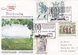 100 Jahre Mit Uns - 31. Landeskonferenz Gewerkschaft Der Privatangestellten Oberösterreich - Leonding - 1992 - Storia Postale