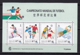 MACAU NEUF MNH ** Bloc Feuillet 1994 Sport - Blokken & Velletjes