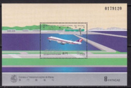 MACAU NEUF MNH ** Bloc Feuillet 1995 Aviation - Blocs-feuillets