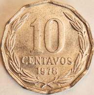 Chile - 10 Centavos 1978, KM# 205a (#3427) - Cile