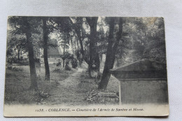 Cpa 1926, Coblence, Cimetière De L'armée De Sambre Et Meuse, Militaria, Allemagne - Cimetières Militaires