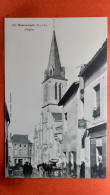 CPA (49)  Montrevault. L'Eglise. Animation.  (4A.n°1219) - Montrevault