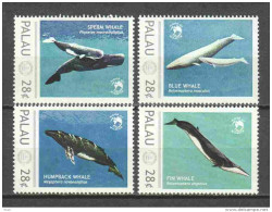 Palau MNH Set - WHALES - Wale