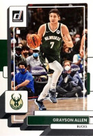 57 Grayson Allen - Milwaukee Bucks - Panini NBA Donruss Carte Basketball 2022-2023 - Andere & Zonder Classificatie