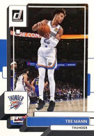 103 Tre Mann - Oklahoma City Thunder - Panini NBA Donruss Carte Basketball 2022-2023 - Sonstige & Ohne Zuordnung