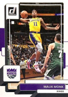 141 Malik Monk - Sacramento Kings - Panini NBA Donruss Carte Basketball 2022-2023 - Autres & Non Classés