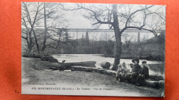 CPA (49)  Montrevault. Le Viaduc. Vue De Jousselin.   Animation.  (4A.n°1229) - Montrevault