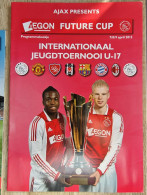 Programme Ajax AEGON Future Cup - 07tm090412 - Friendly - Football Soccer Fussball Calcio Programm - Libros