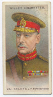 CT 8 - 26 UNITED KINGDOM, Sir Charles Vere Ferrers Townshend, Allied Army Leader - Old Wills's Cigarettes - 68/35 Mm - Wills