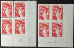 1972** Sabine 1F Rouge X2 - 1970-1979