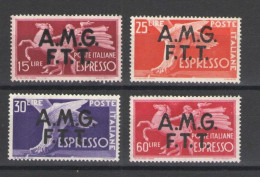 TRIESTE A 1947-48 ESPRESSI DEMOCRATICA** MNH - Exprespost