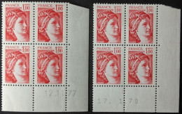 1972** Sabine 1F Rouge X2 - 1970-1979