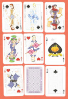 Playing Cards 52 + 3 Jokers. Fairytales For Children.  NORIEL  ROMANIA – 2019. - 54 Cartes