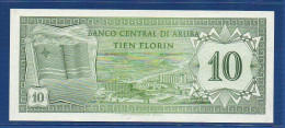 ARUBA - P. 2 – 10 FLORIN 1986 UNC, Serie N. 0203842170 - Aruba (1986-...)