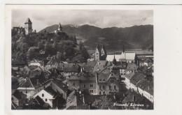 E4346) FRIESACH I. Kärnten - FOTO AK - Mit Häusser Details Im Vordergrund Und Burgen U. Kirchen Dahinter ALT! 1938 - Friesach