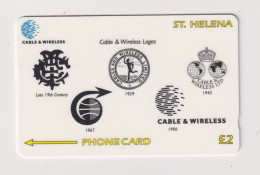 ST HELENA - Cable And Wireless Logos GPT Magnetic  Phonecard - Sainte-Hélène