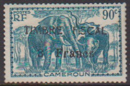 Cameroun Timbre Fiscal* 3 Francs/80c. - Andere & Zonder Classificatie