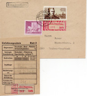 DDR 1978. Samuel Heinicke, Einschreibemarke Magdeburg SbPA Gebr., EM 2B-3014II(1) Brief - Handicaps