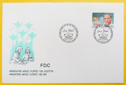 Finland FDC 1987 - 100th Birthday Of Doctor Arvo Ylppö - MiNo 1031 - FDC