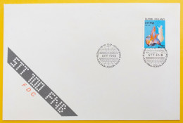 Finland FDC 1987 - Centenary Of Finnish News Agency - MiNo 1034 - FDC