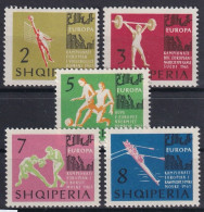 ALBANIA 1963 - MNH - Mi 763-767 - Albanien