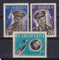 ALBANIA 1963 - MNH - Mi 727-729 - Albanie