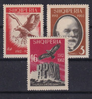 ALBANIA 1962 - Canceled - Mi 709-711 - Albanien