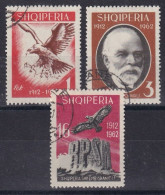 ALBANIA 1962 - Canceled - Mi 709-711 - Albanien