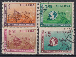 ALBANIA 1962 - Canceled - Mi 673-676 - Albanien