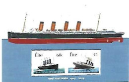 Ireland ** &  Centenary Of The Sinking Of RMS Lusitania 2015 (6868) - Blocs-feuillets