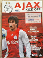 Programme Ajax - SC Heerenveen - 31.01.09 - Ajax - Heracles Almelo - 03.02.09 - KNVB Eredivisie - Football Soccer Fussba - Libri