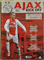 Programme Ajax Amsterdam - Willem II - 12.04.09 - KNVB Eredivisie - Football Soccer Fussball Calcio Programm - Libri