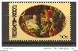 COOK - 1969 ANTON RAPHAEL MENGS Adorazione Dei Pastori (museo Del Prado, Madrid) Nuovo** MNH - Religion