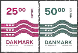 DENMARK FROM 2024 STAMPWORLD 1987-88** - Nuovi