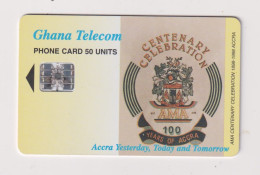 GHANA - Accra Centenary Celebration Chip Phonecard - Ghana