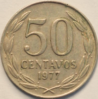 Chile - 50 Centavos 1977, KM# 206 (#3429) - Cile