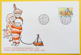 Finland FDC 1988 - 40th Anniversary Of Day Nurseries - Children - MiNo 1065 - FDC