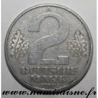 ALLEMAGNE - KM 14 - 2 MARK 1957 A - Berlin - RÉPUBLIQUE DÉMOCRATIQUE - TTB - 2 Marchi