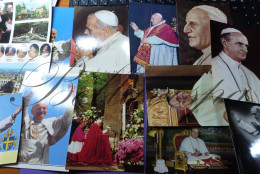Lot Postkaarten 294 Pc/stuks  Paus Vaticaan Pope Papst Le Pape - 100 - 499 Postcards