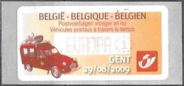 Belgium Belgique Belgien 2009 ATM Machine Stamp Gent Citroen 2CV Mi. No. 67 "Europa 1" MNH Neuf ** Postfrisch - Nuevos
