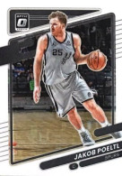 77 Jakob Poeltl - San Antonio Spurs- Panini NBA Donruss Optic Carte Basketball 2021-2022 - Altri & Non Classificati