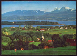 AK 200811 GERMANY - Chiemsee Mit Herreninsel Und Königsschloß - Chiemgauer Alpen