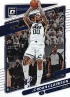 86 Jordan Clarkson - Utah Jazz- Panini NBA Donruss Optic Carte Basketball 2021-2022 - Otros & Sin Clasificación