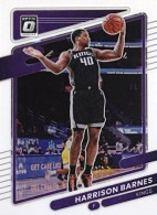 111 Harrison Barnes - Sacramento Kings- Panini NBA Donruss Optic Carte Basketball 2021-2022 - Autres & Non Classés