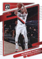 121 Norman Powell - Portland Trail Blazers- Panini NBA Donruss Optic Carte Basketball 2021-2022 - Autres & Non Classés