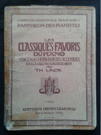 LES CLASSIQUES FAVORIS DU PIANO 1ER VOLUME TH LACK HENRY LEMOINE PARTITION - Instruments à Clavier