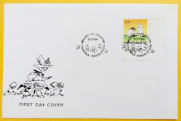 Finland FDC 1994 - Moomins - Winter In Moomin Valley - MiNo 1240 - FDC