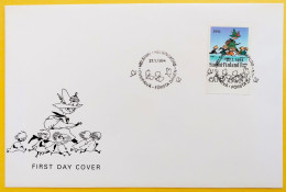 Finland FDC 1994 - Moomins - Storm In Moomin Valley - MiNo 1241 - FDC