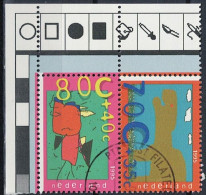 Niederlande Netherlands Pays-Bas - Zusammendrucke Aus Kinderblock (NVPH 1661.1) 1995 - Gest Used Obl - Used Stamps