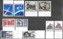 Norway Norge Lot Europa Cept 1978,1982,1987,1988,1991 Complete Series MNH Neuf ** Postfrisch - Verzamelingen